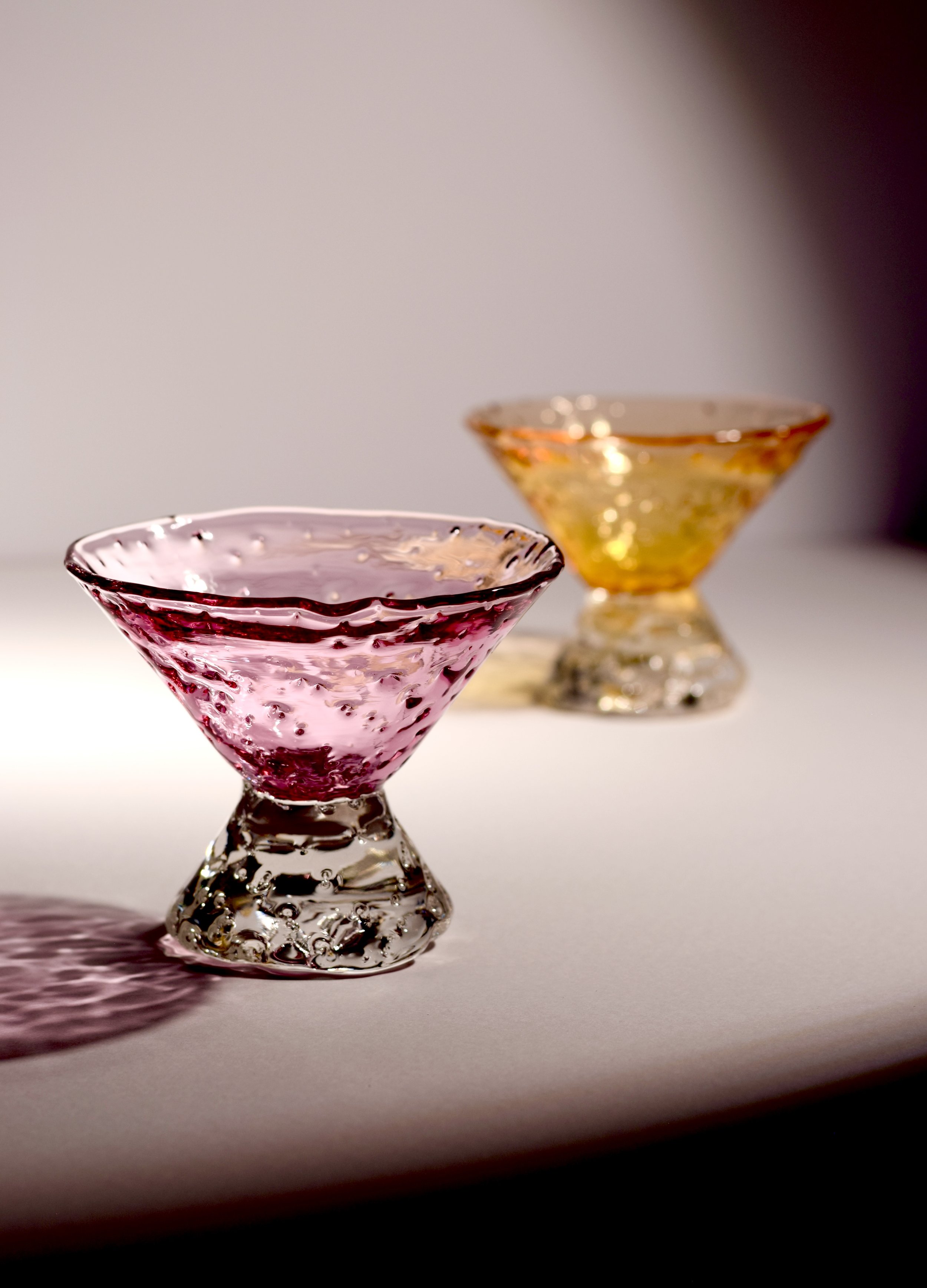Pink & Gold "Nailed It" Martini Set #02