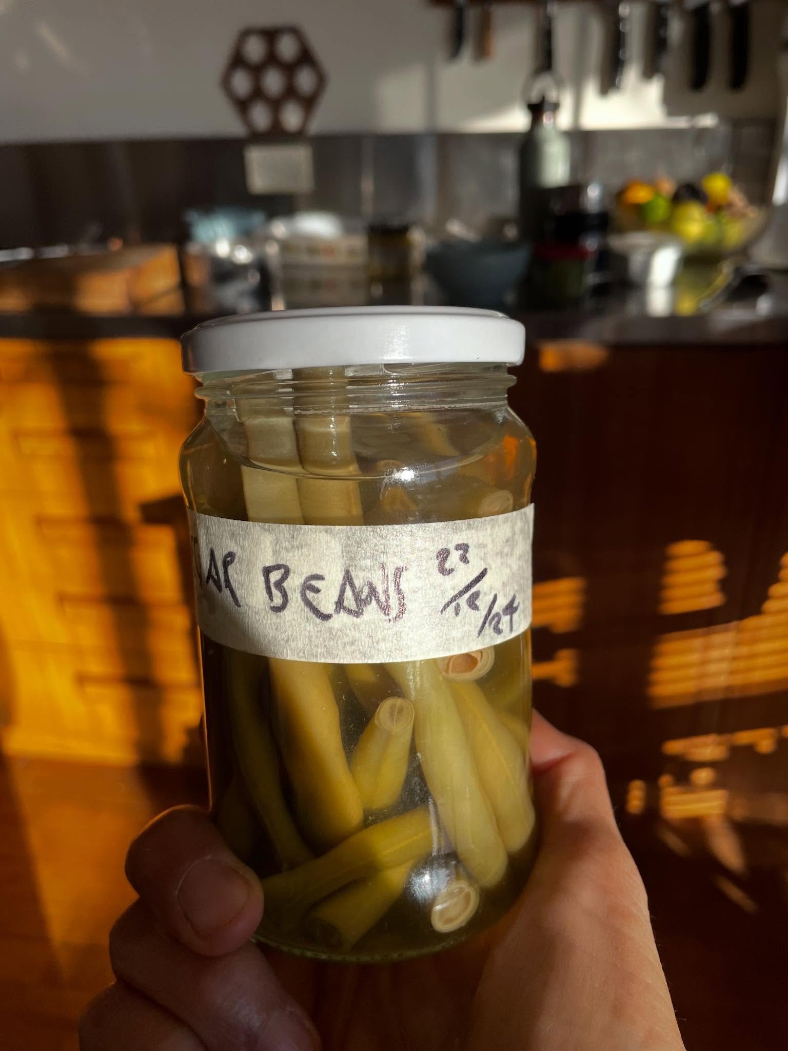 Wish me luck!!!

Playing with food - preserved beans from back in December 2024&hellip;.

Laughing at the gift of mulch mountains (2 pictured &amp; 2 more 100m away) literally as tall as me &amp; only me to move them over all the 1/2 acre of school g