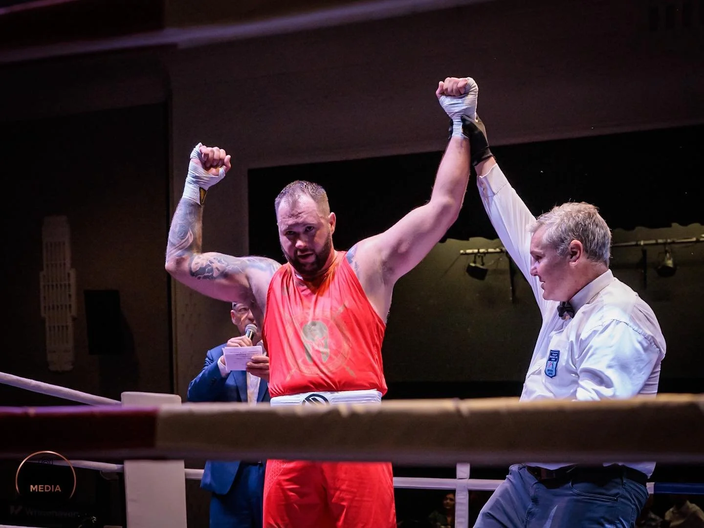 🥊 💥📸An exciting amateur bout at Bad Intentions 10 in Gunnedah, featuring Jarrod Denman (fighting out of One2Boxing, Tamworth) and Charlie McGregor (BoxClass, Sydney). 👊
Both fighters put on a great contest &mdash; sharp exchanges, strong composur