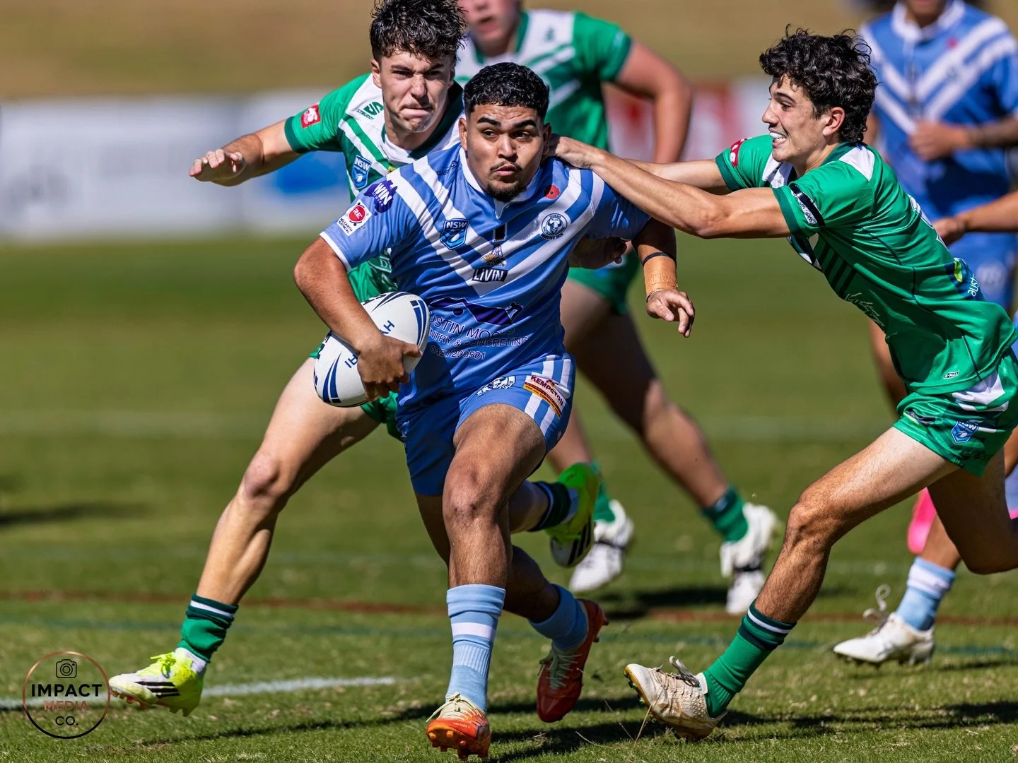 📸 U18s action from Saturday&rsquo;s ANZAC Day clash between Dubbo CYMS and Macquarie Raiders is now live on Bossfotos! 💚💙

A strong local derby with plenty of big runs, tough defence and great intensity as both sides played with pride for the ANZA