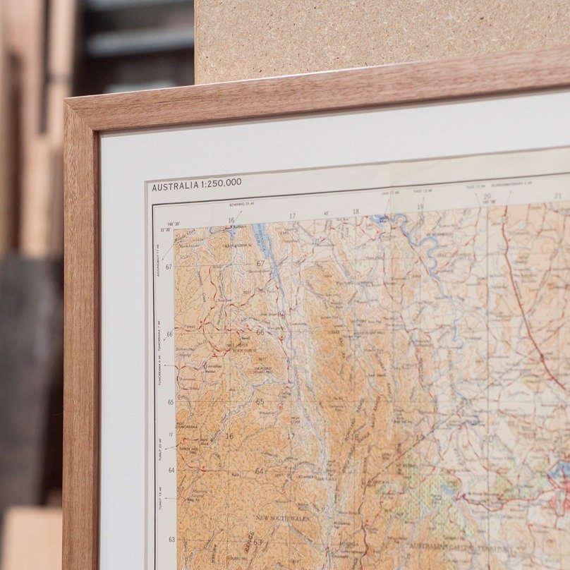 Reclaimed tas oak in a 20x30 box profile for collection of @princerohanbrettell 

We machined this profile for @fullstopframing earlier this year and have found it to be quite versatile for small to medium frames.

Books are closed for this year but 
