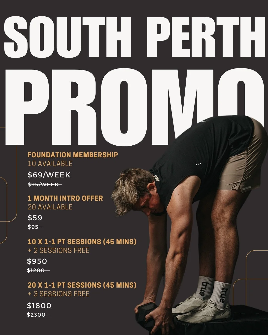 🔥 SOUTH PERTH PROMO LIVE 🔥

It&rsquo;s finally happening - our brand-new Chris Wilson Fitness Studio on Angelo Street is officially launching!

We&rsquo;re bringing the same world-class coaching, boutique feel and premium training experience you kn