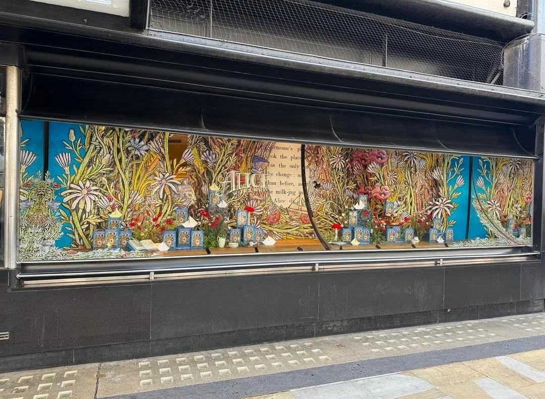 Window display; Waterstones Books Piccadilly, London UK