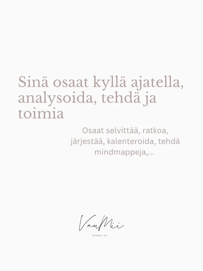 Kun oot 24/7 taistelemisen tilassa; ennakoimassa, varautumassa, selvitt&auml;m&auml;ss&auml;, toimimassa, ratkomassa, korjaamassa, analysoimassa, muuttamassa itse&auml;si muita tai t&auml;t&auml; maailmaa,&hellip; ei ole mik&auml;&auml;n ihme jos &rd