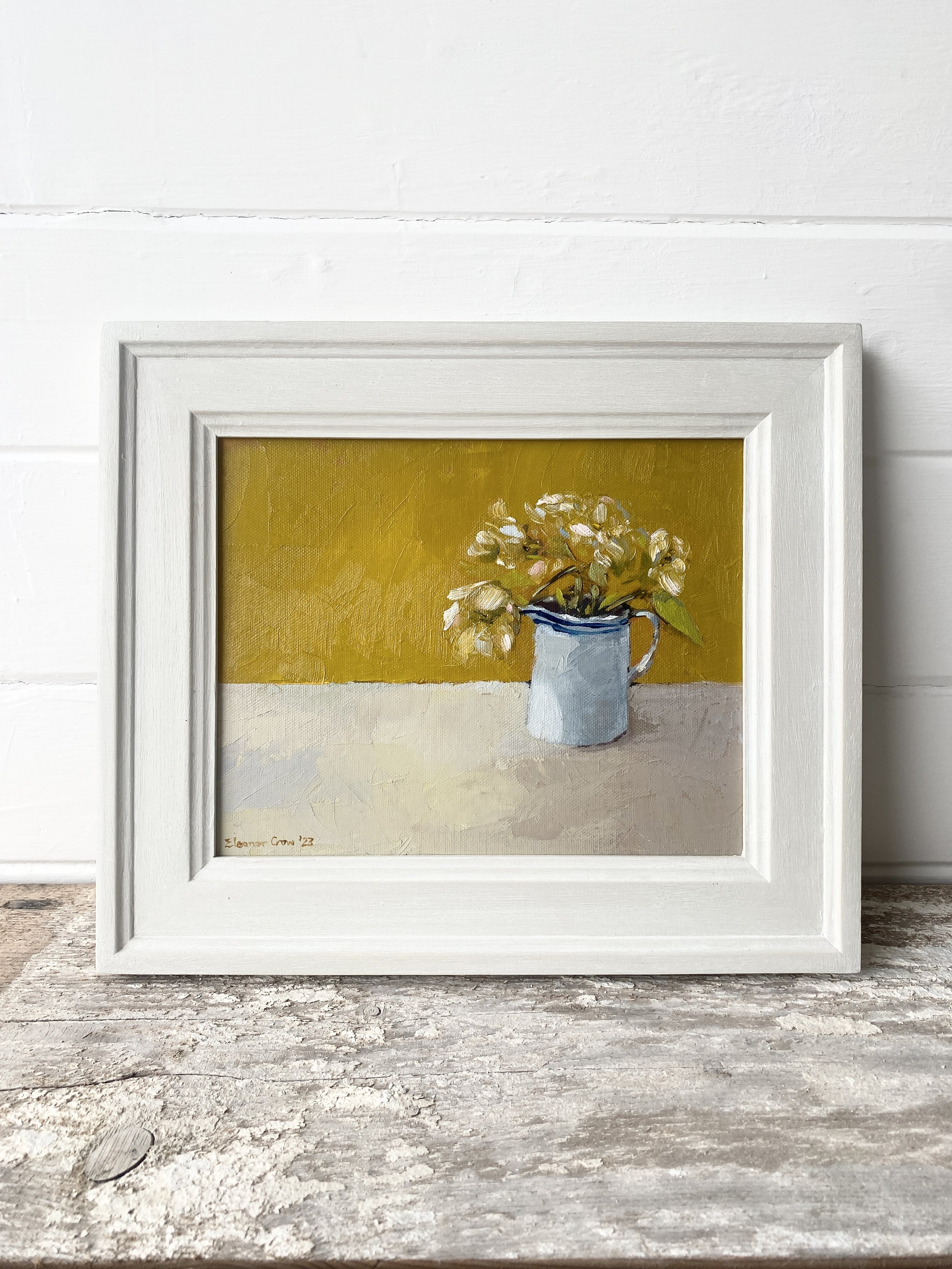 Small Blue Jug with Flowers — MORGANS