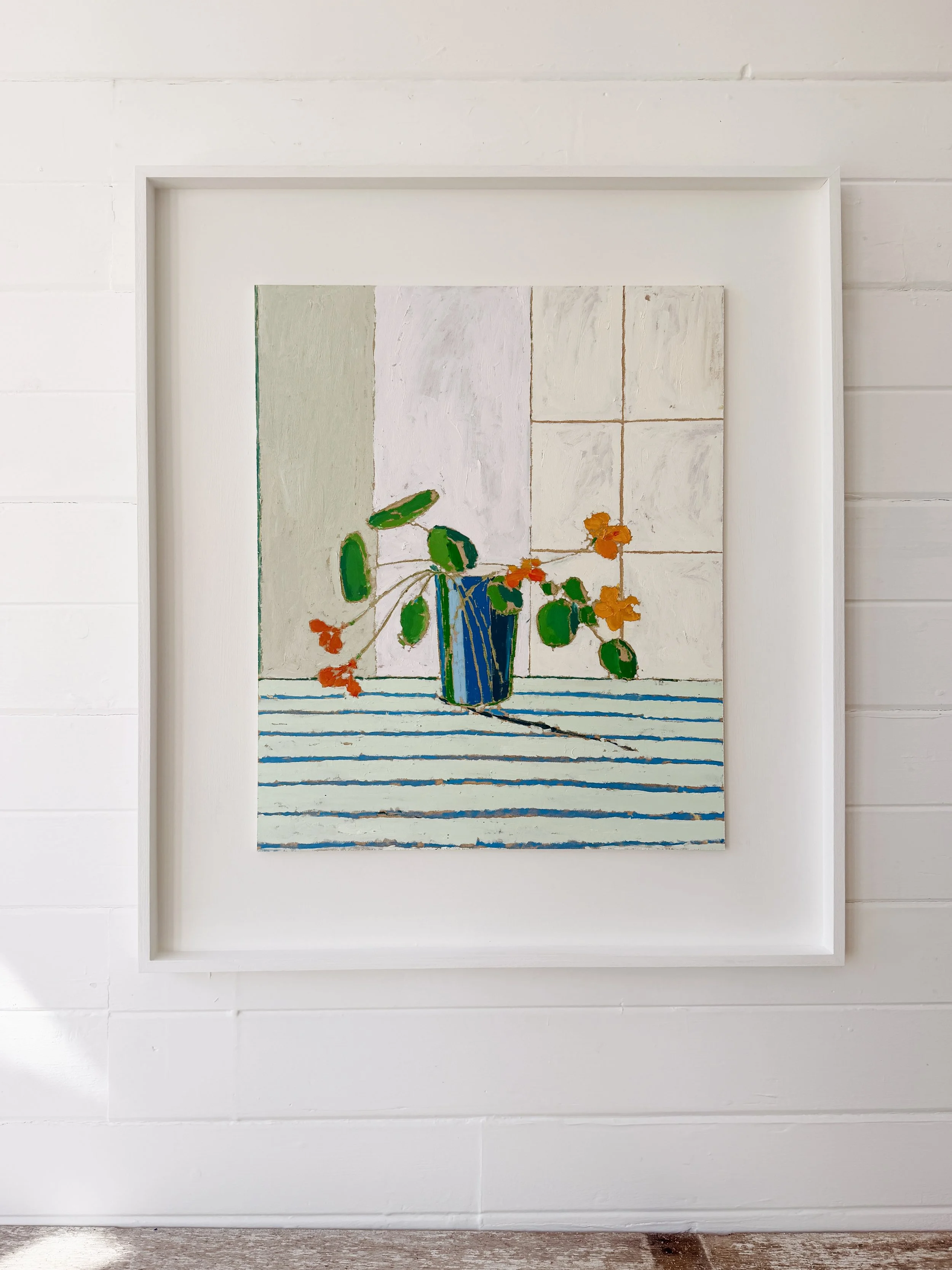 Garden Nasturtiums in the Window I