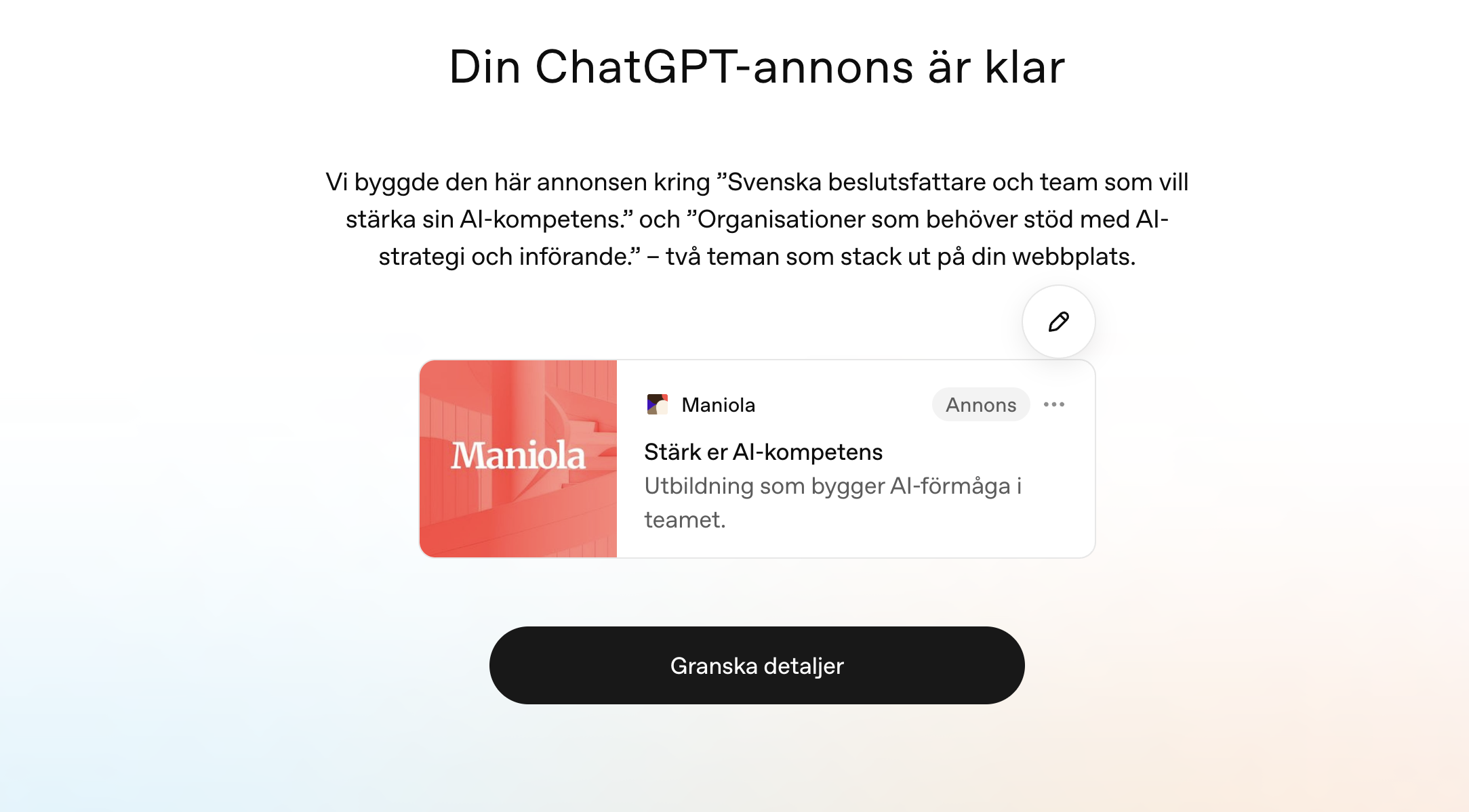 Vi har testat ChatGPT Ads – så funkar OpenAIs nya annonsplattform