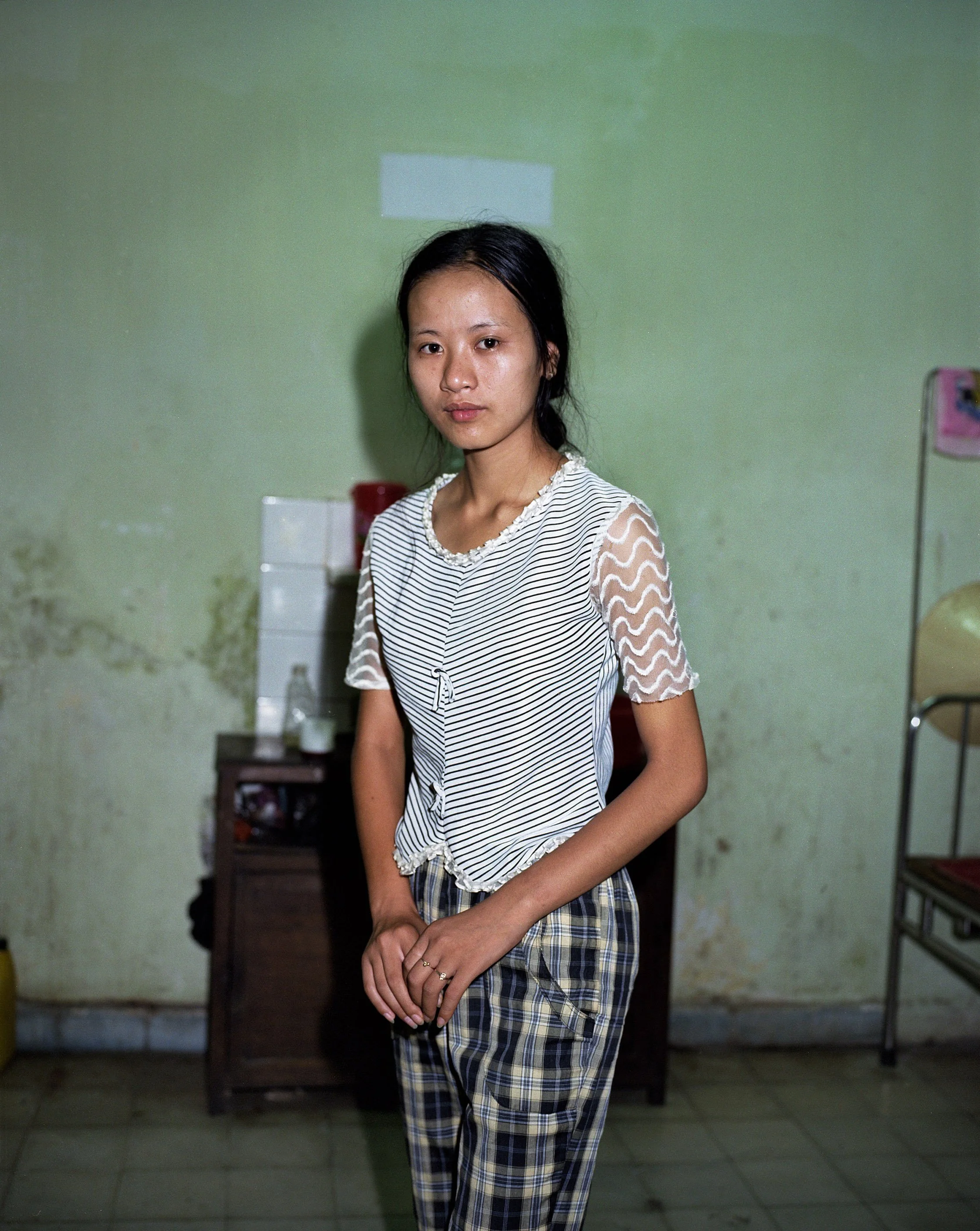 Young girl in Clinic Hué, Vietnam