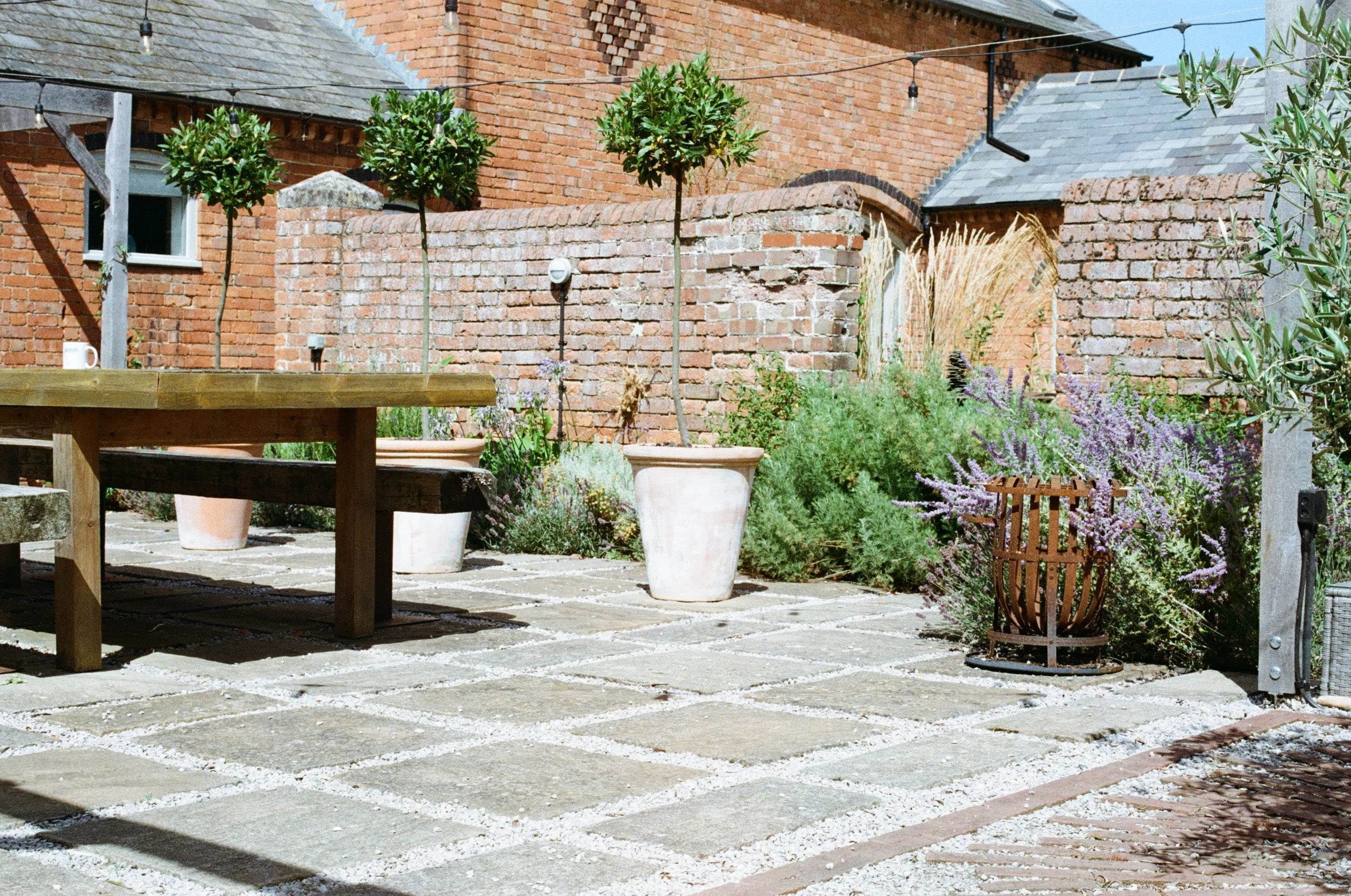 Reused Paving and Gravel