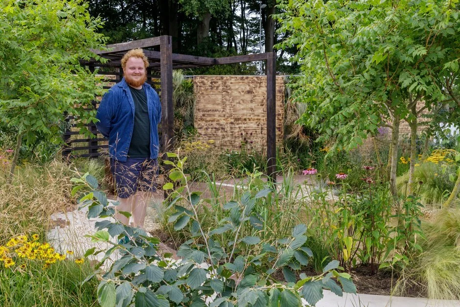 Alex Pettitt, Garden Designer and Landscape Architect, Director of Topoforma Landscape, on his RHS show garden, 'Slow Down, Breathe Deep' at RHS Tatton Park 2022