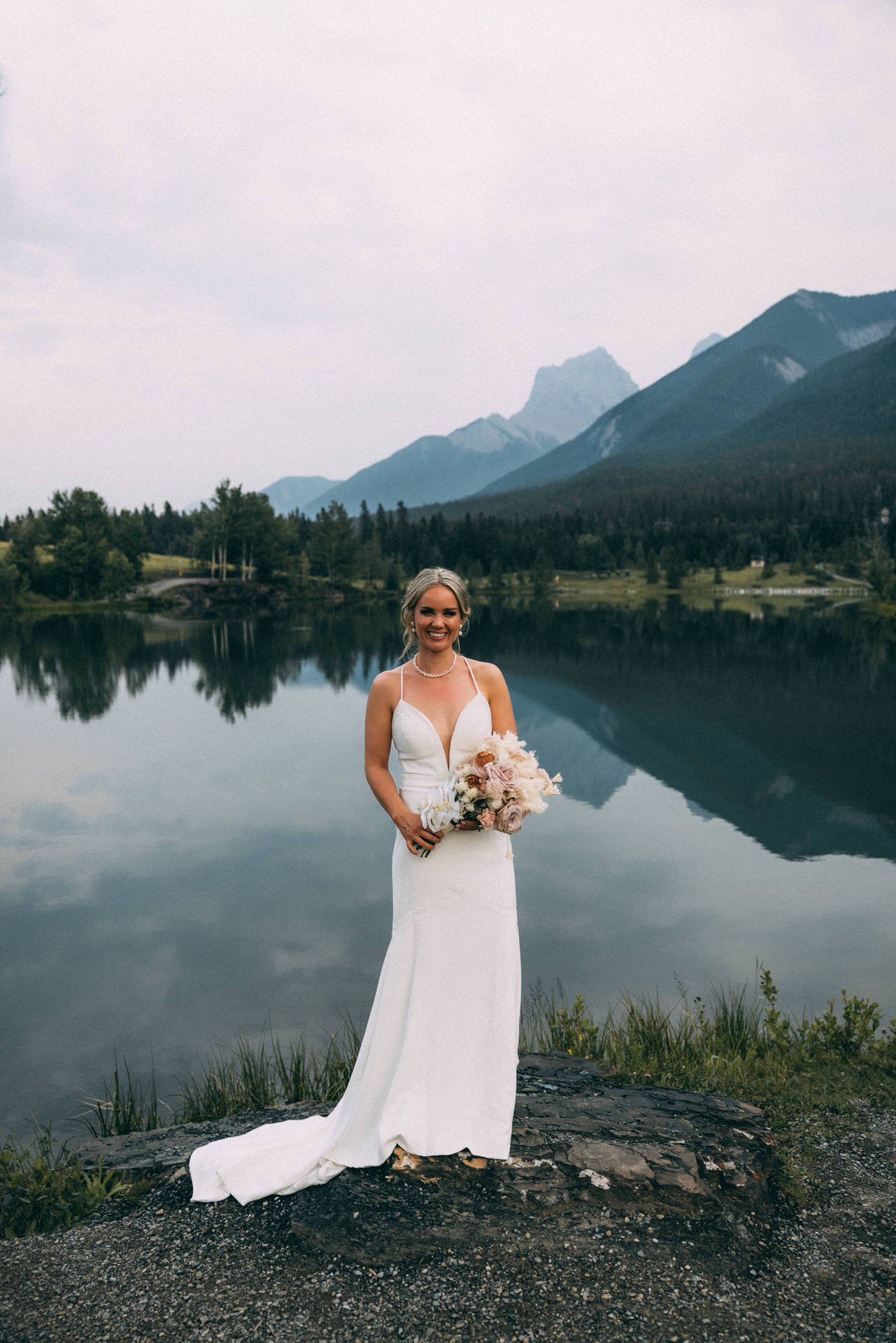 banff / canmore helicopter elopement in the rockies
