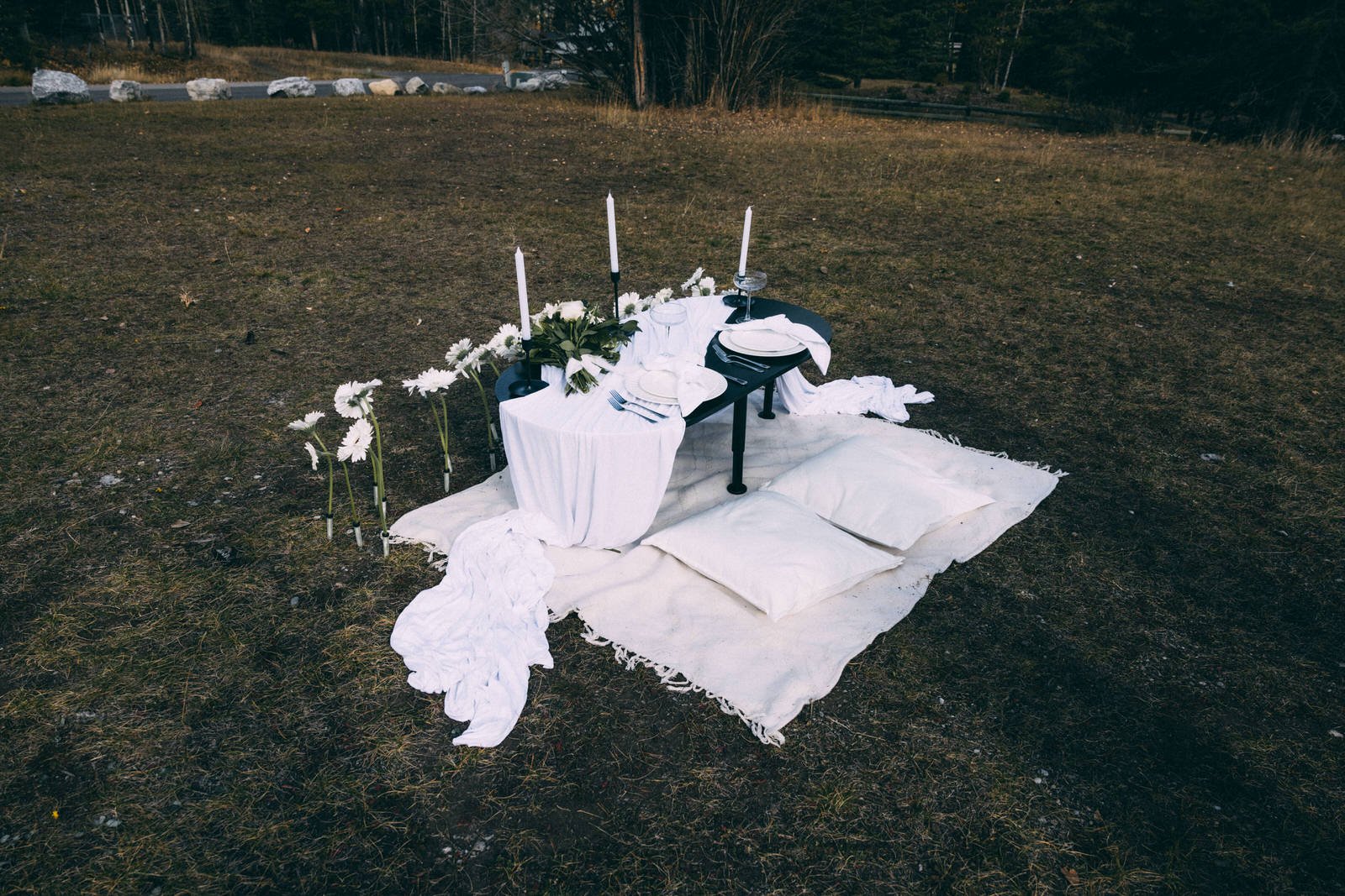 vow renewal / anniversary photoshoot in canmore alberta