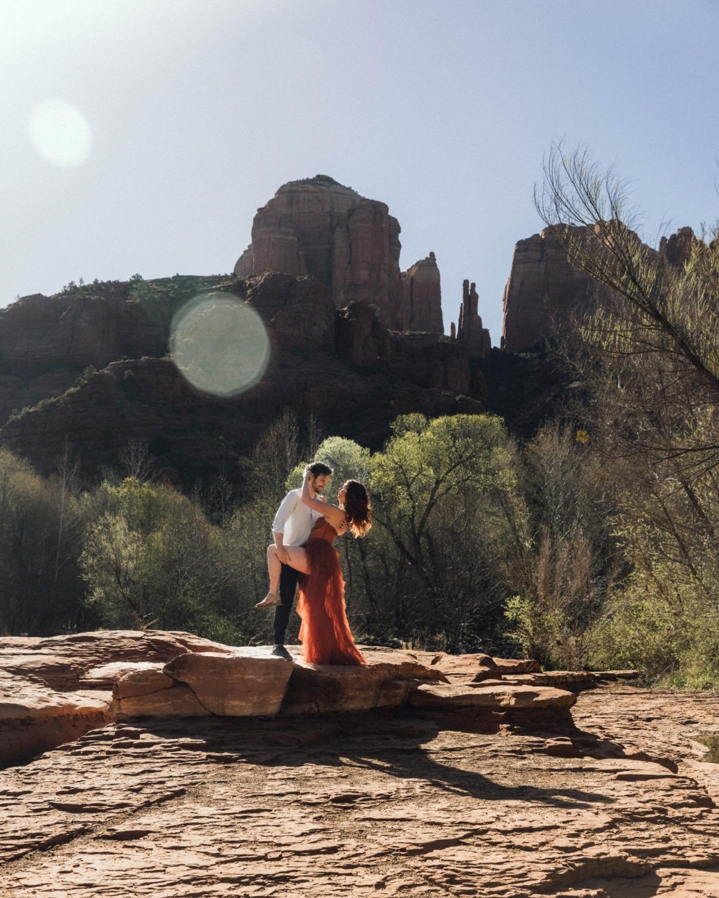Capturing the essence of Mandy &amp; Simon&rsquo;s love story against the captivating backdrop of Sedona, their beloved sanctuary and favorite escape. From the warmth of their embraces to the sparkle in their eyes, every moment shared in this enchant