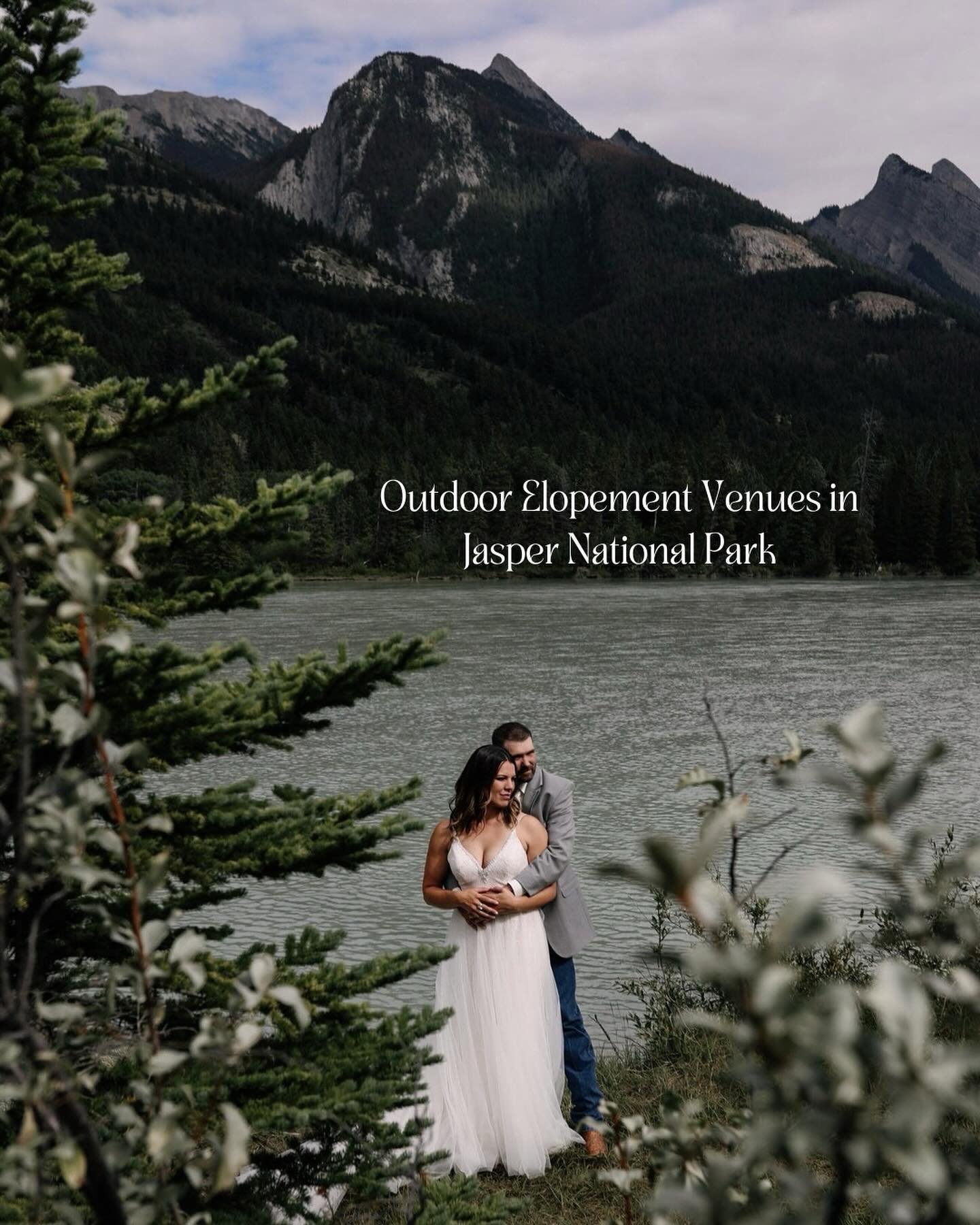 5 Outdoor Elopement Wedding Venues in Jasper 

Are you dreaming of a small, intimate elopement surrounded by the beauty of nature? Jasper National Park offers pristine landscapes and serene outdoor venues for you to have your Elopement or small weddi