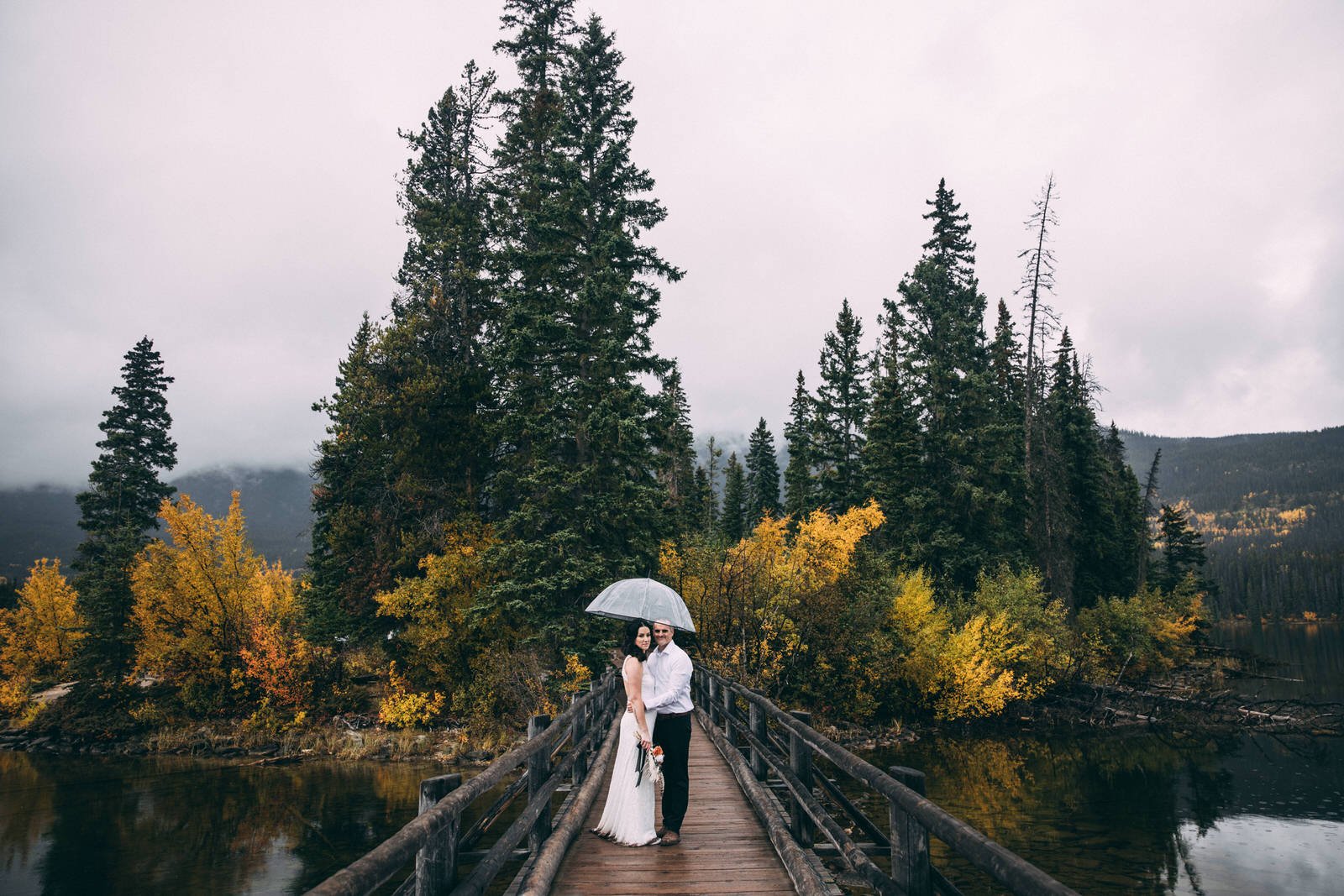 outdoor elopement wedding venues in jasper national park