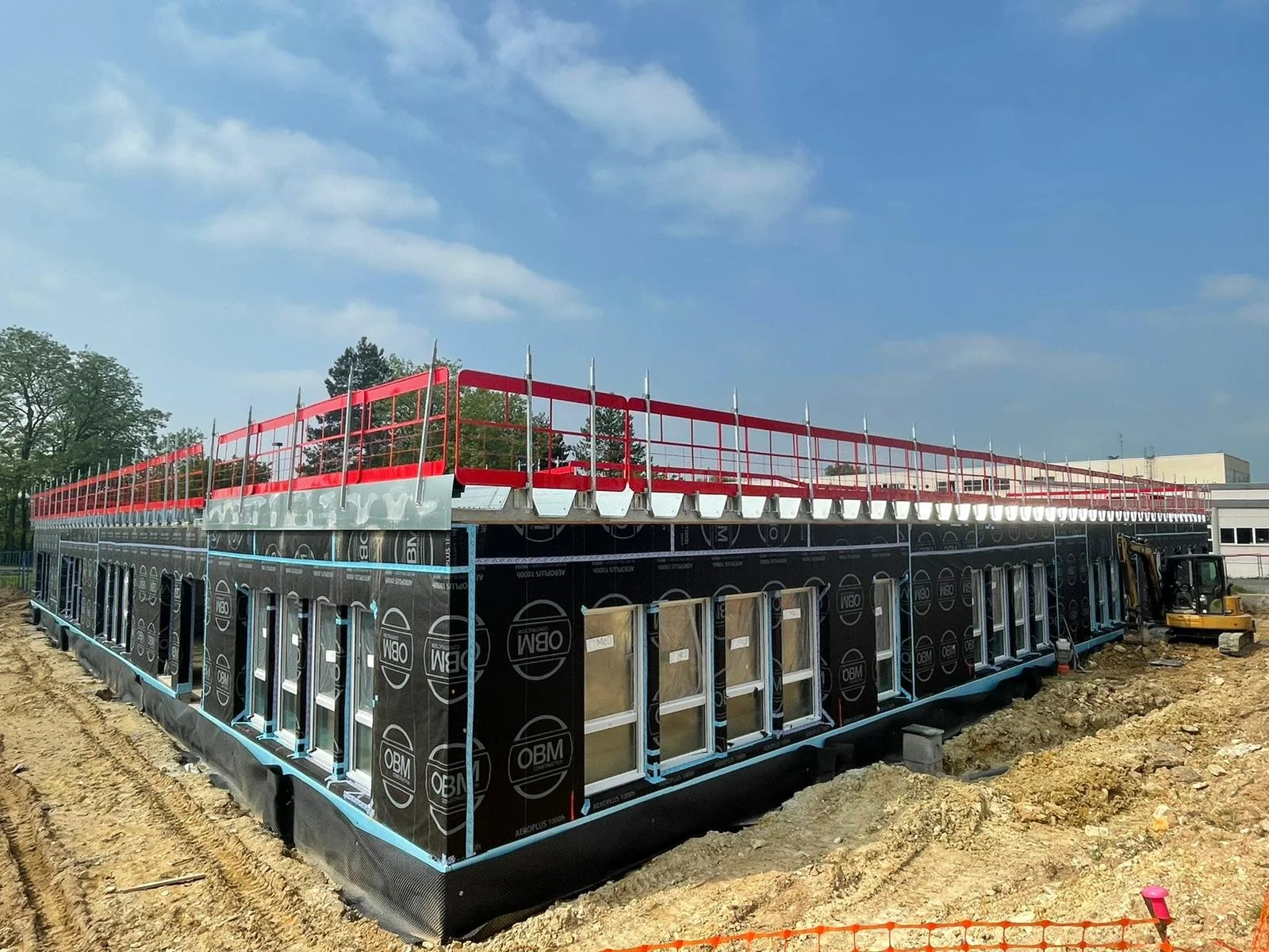 Barrières réversibles pour OBM Construction