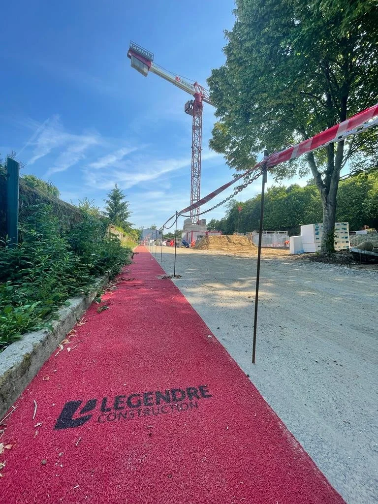 Tapis personnalisé Legendre Construction