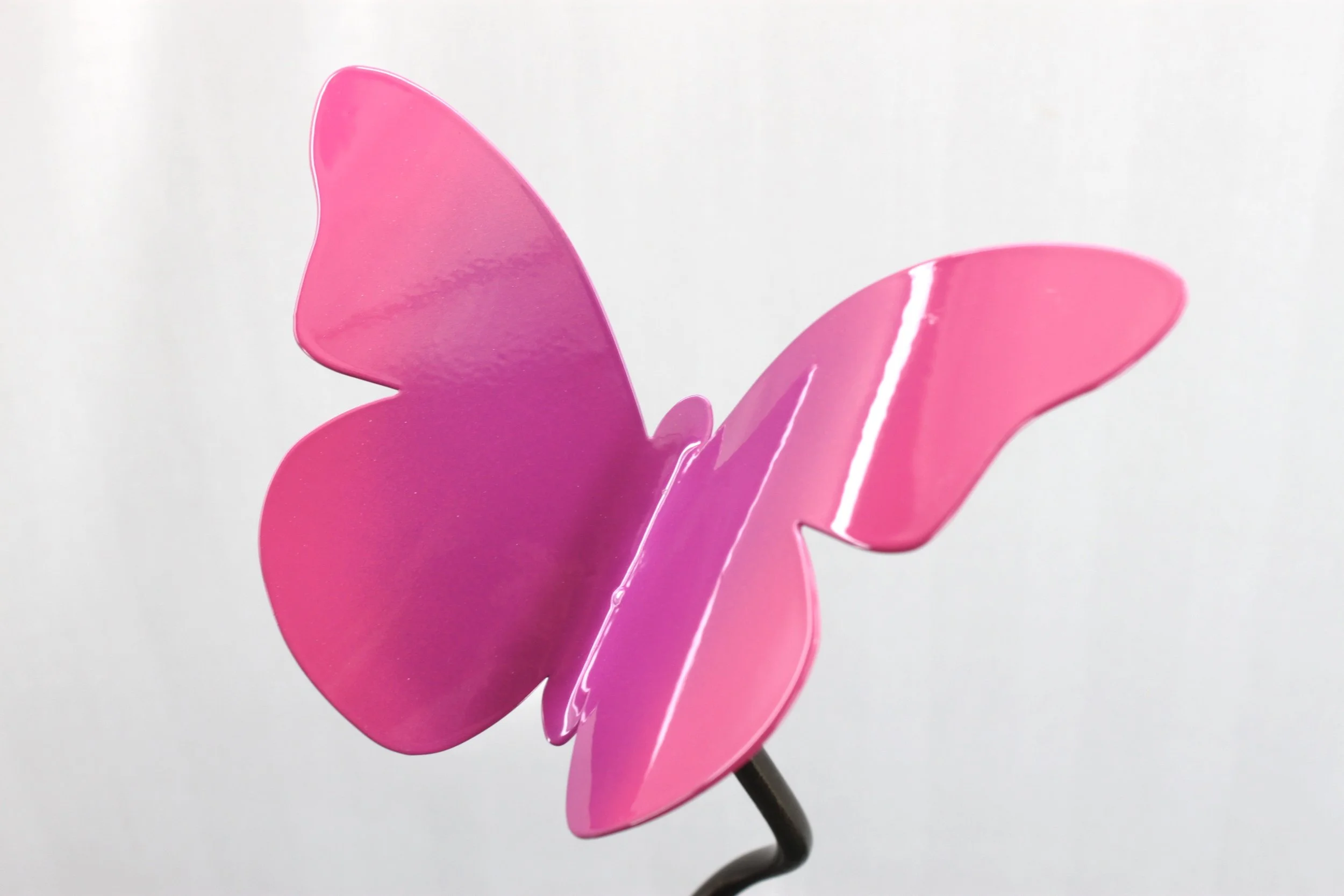 Butterfly - Pink Pearl - Garden Stake (Special Edition)