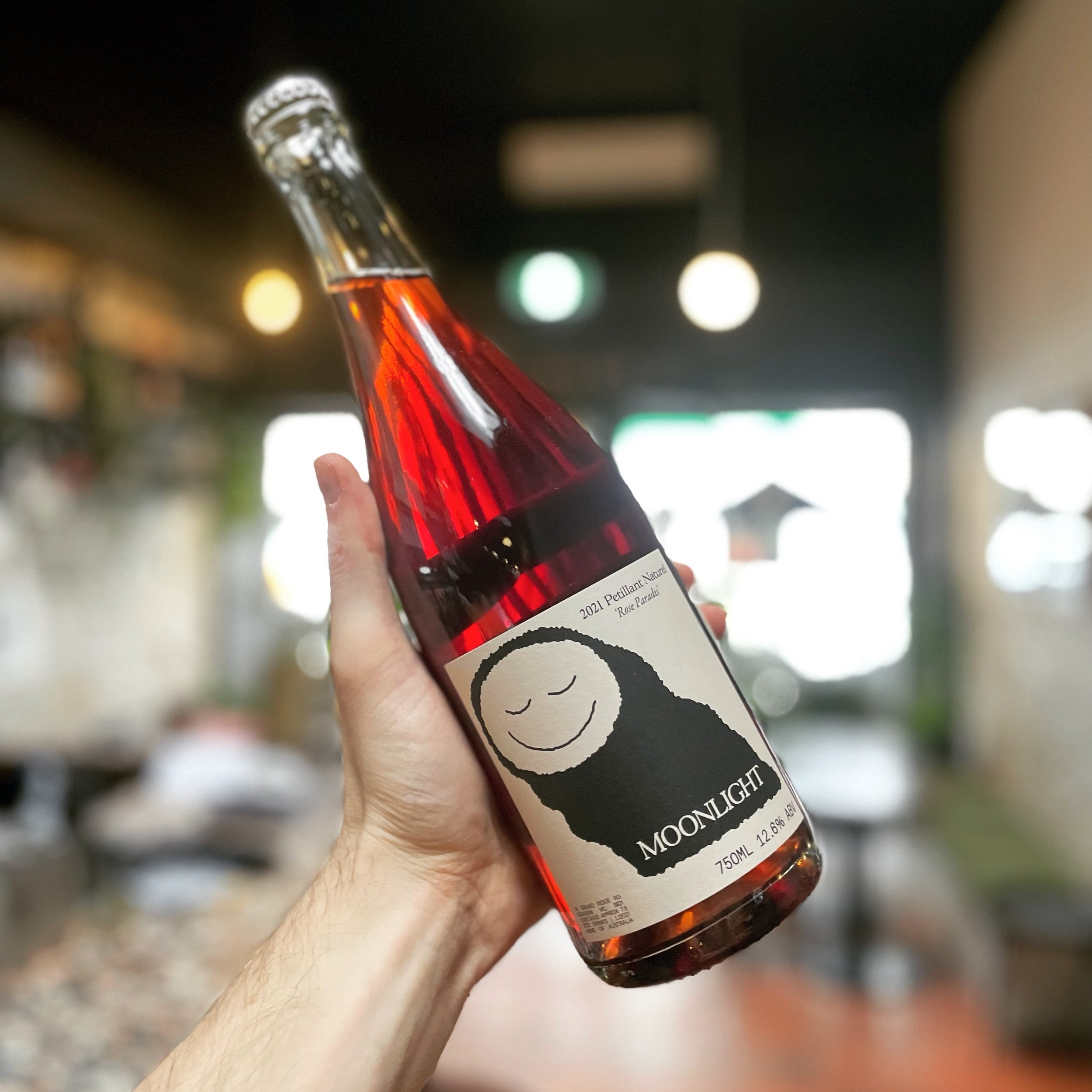 Lots of new bottles have hit the shelves here &mdash; including this 100% Syrah Pet Nat from @moonlight__wine 

A lighter acid-driven sparkling with notes of rose petal and your favourite red confectionery. Some spice in there to make it a fun winter