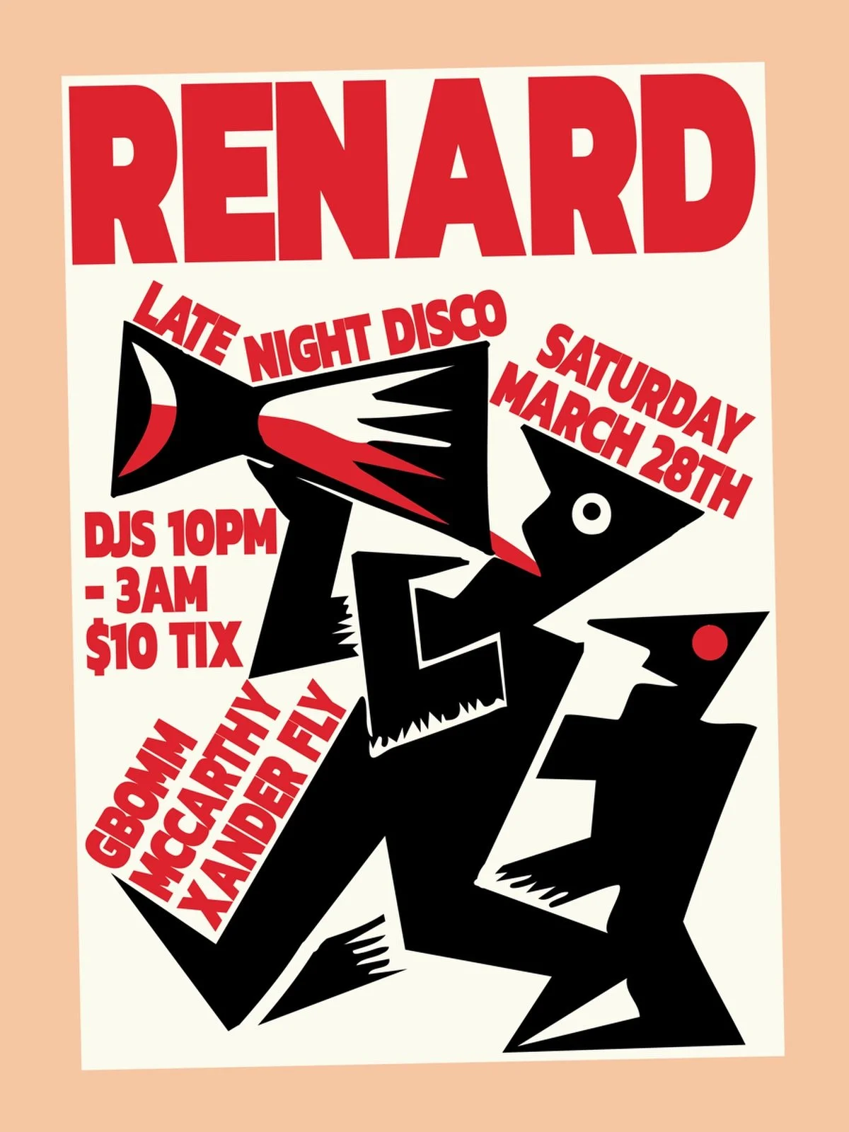 LATE NIGHT DISCO 
You already know the drill&hellip; 🪩🥂🦊
We&rsquo;ll be spinning big discs in the kitchen a lot more this year.
Reserve your ticket and treat via our link in bio. 
Drink specials and DJs from 10PM