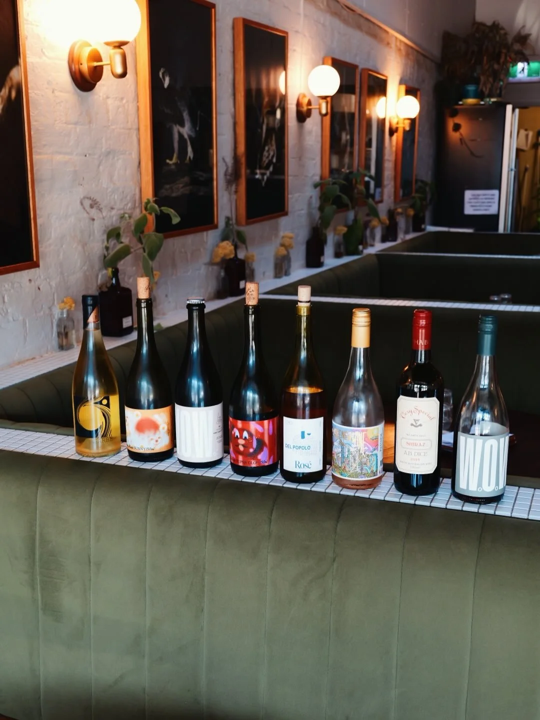 Pic of all our wines currently by the glass&hellip;
All just $10 during our Aperitivo Hour from 4PM&mdash;6PM

See you soon for one or two ❤️