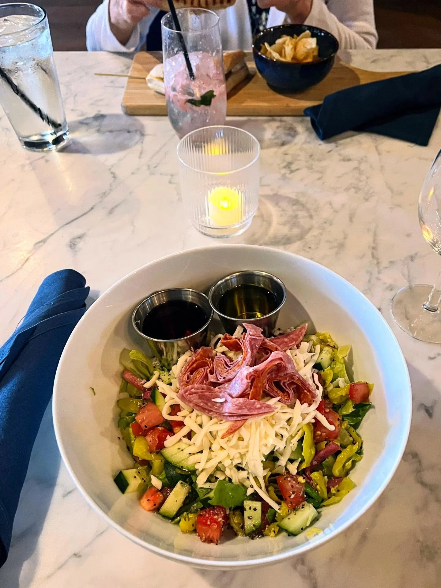 the italian chop at @eight11place, ladies and gentlemen. an original downtown frisco establishment (since i&rsquo;ve lived here at least), and one of my favorites for creating cherished memories. october is the best time to sit on their outdoor patio