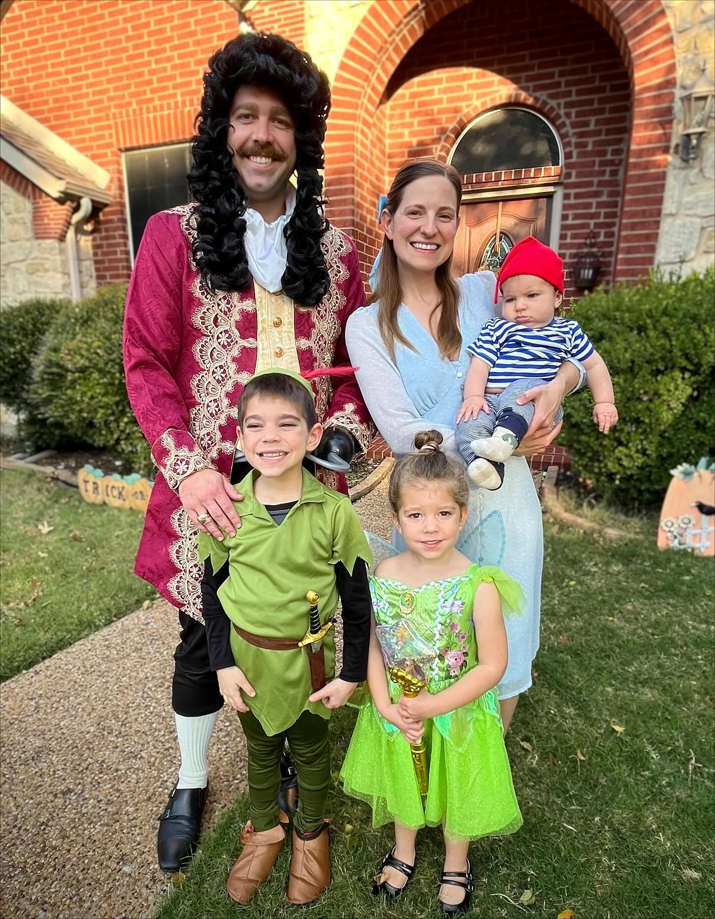 happy halloween from peter pan and his crew!