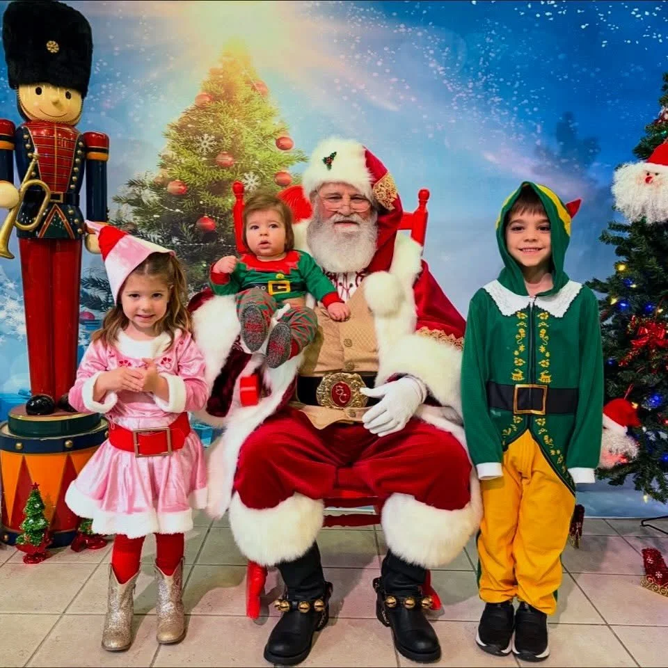 slowly piecing together my 2025 year-in-review for the blog, and this photo of the kids with st. nick is for sure in my top five. 🎅🏼