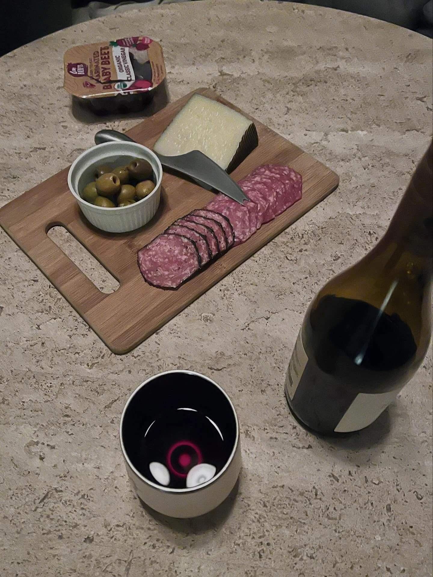 simple pleasures in the middle of january:

+ late night wine and snacks with @the.elizabethikard.
+ jude&rsquo;s rainbow art.
+ an hour-long soak in this candlelit bath.
+ @activistmanuka honey drizzled on everything.
+ ayla&rsquo;s love for @peeknp