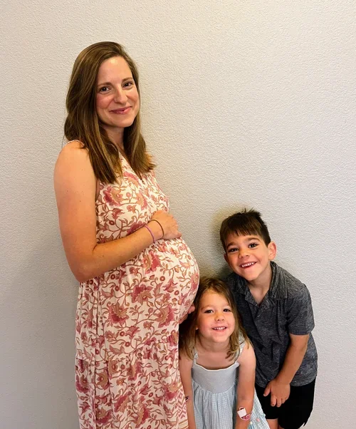 Ready to pop.