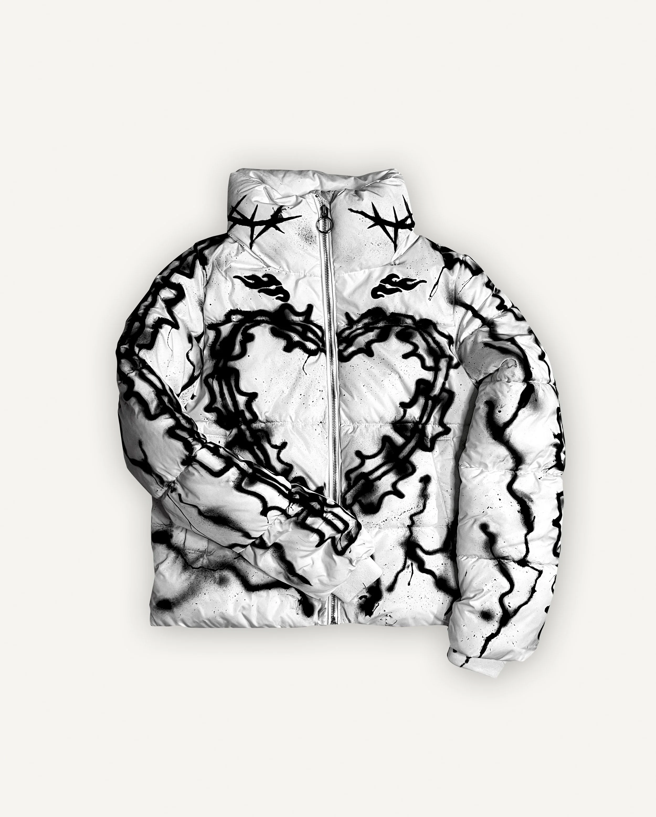 HEART OF STEEL AIRBRUSH PUFFER 001