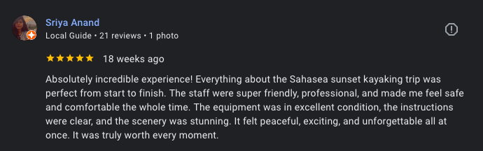 kayaking review for hollant