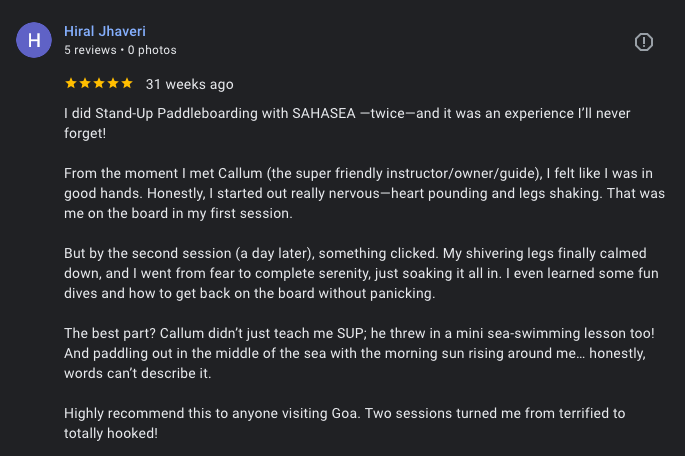 SUP review for Sahasea