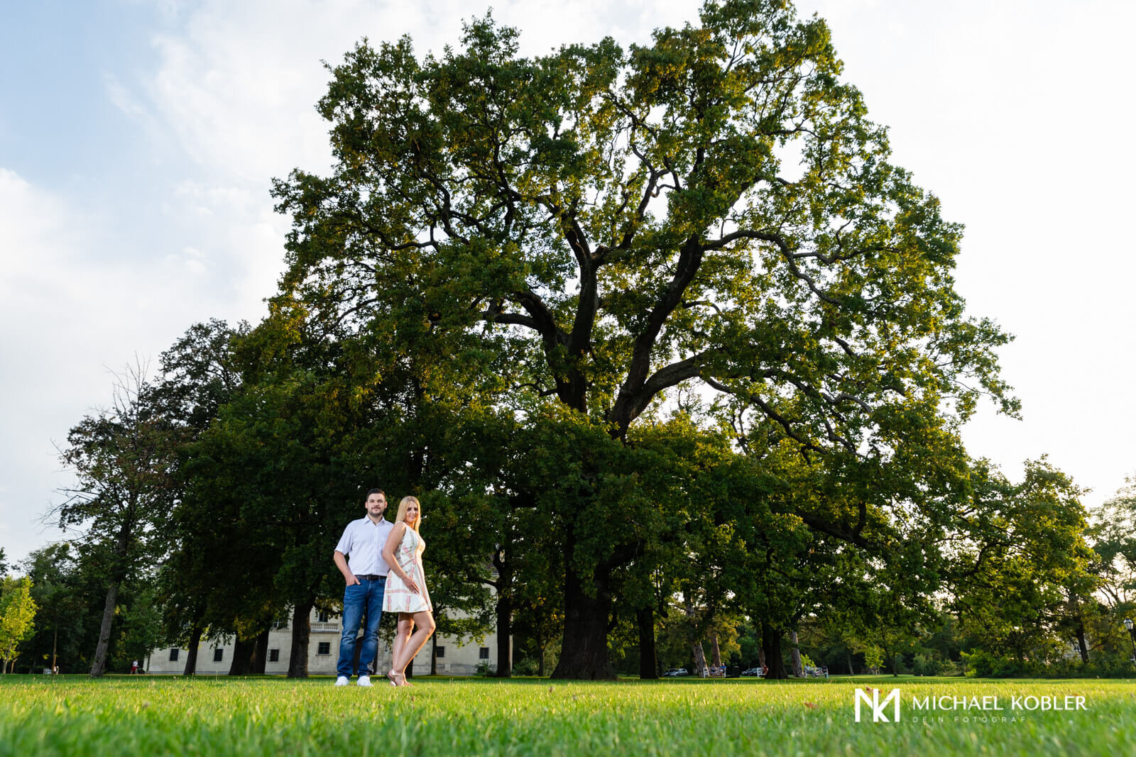 Couple photos Laxenburg Palace Park