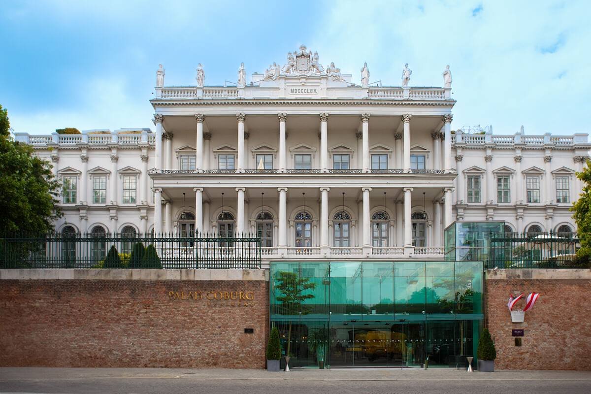 The Palais Coburg in the heart of Vienna.