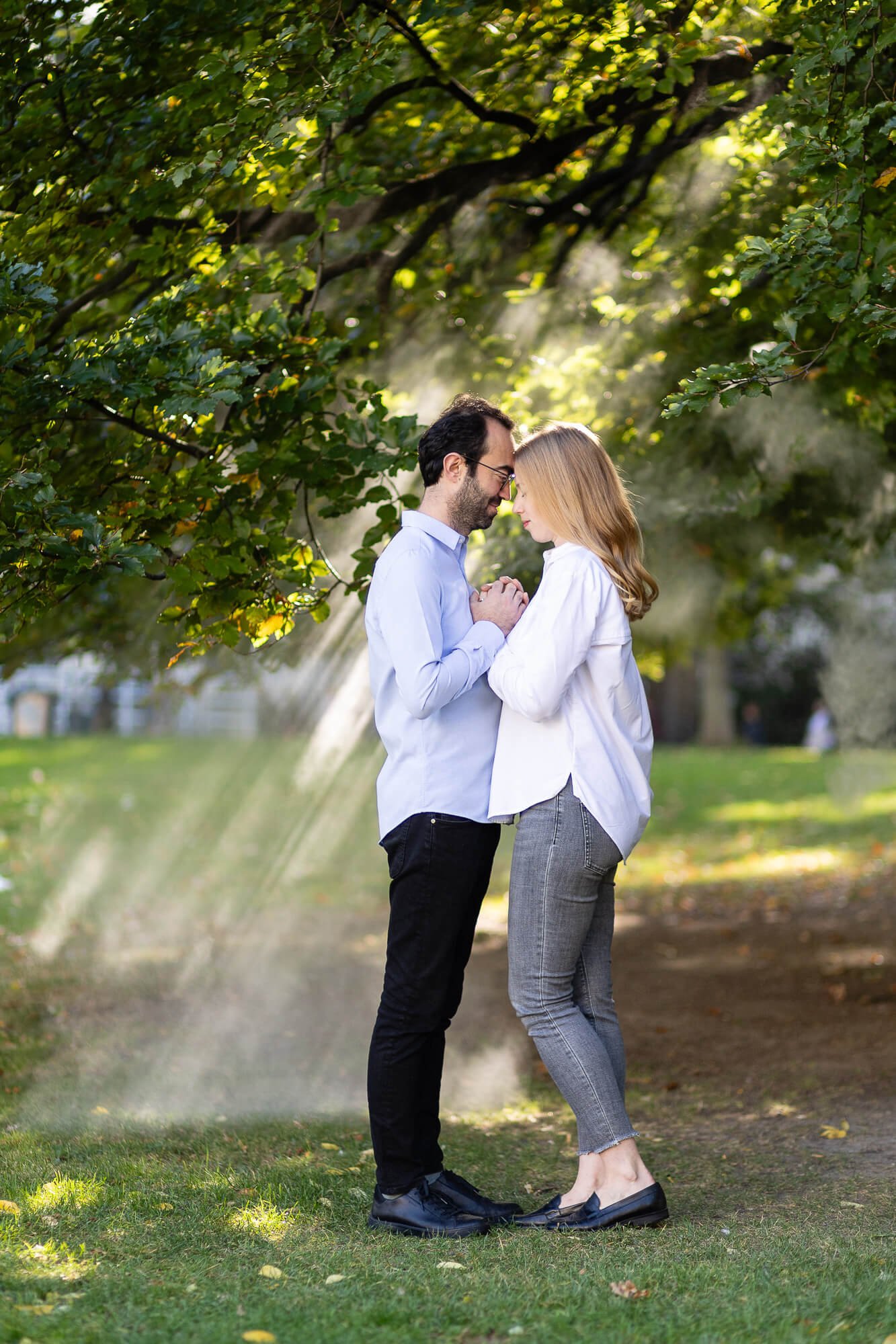 Couple photos Burggarten Vienna