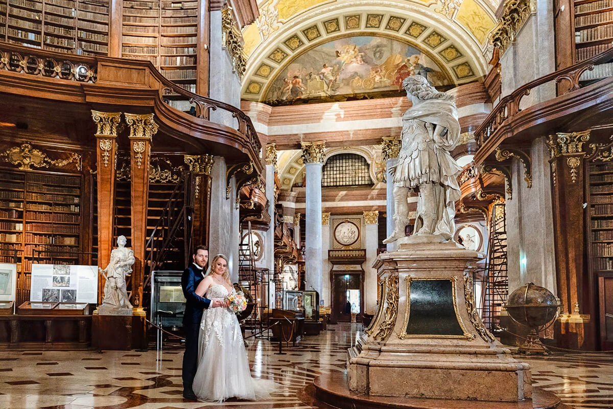 Wedding National Library Austria