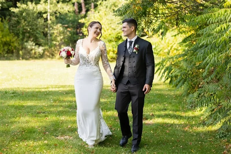Fotograf Standesamt Wien - Hochzeitspaar im Schlosspark Schönbrunn