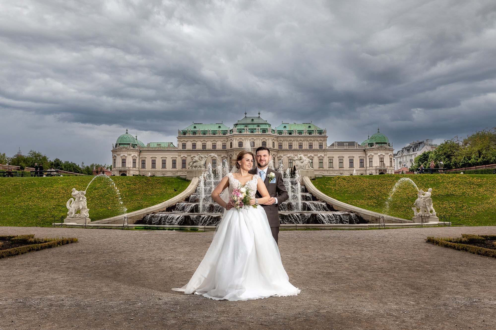 Wedding Belvedere Palace Vienna