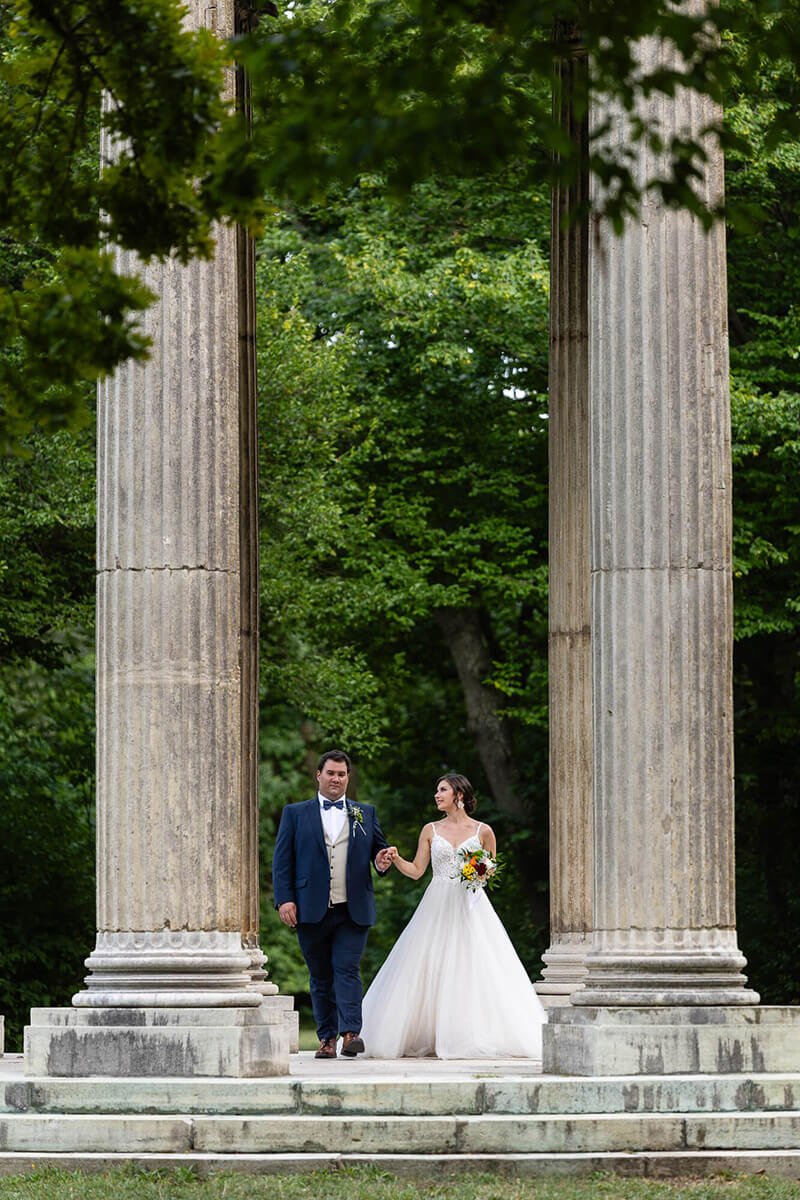 Wedding in Laxenburg Palace Park