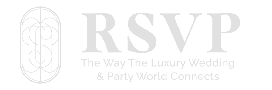 Logo RSVP.CLUB of the luxury wedding industry.
