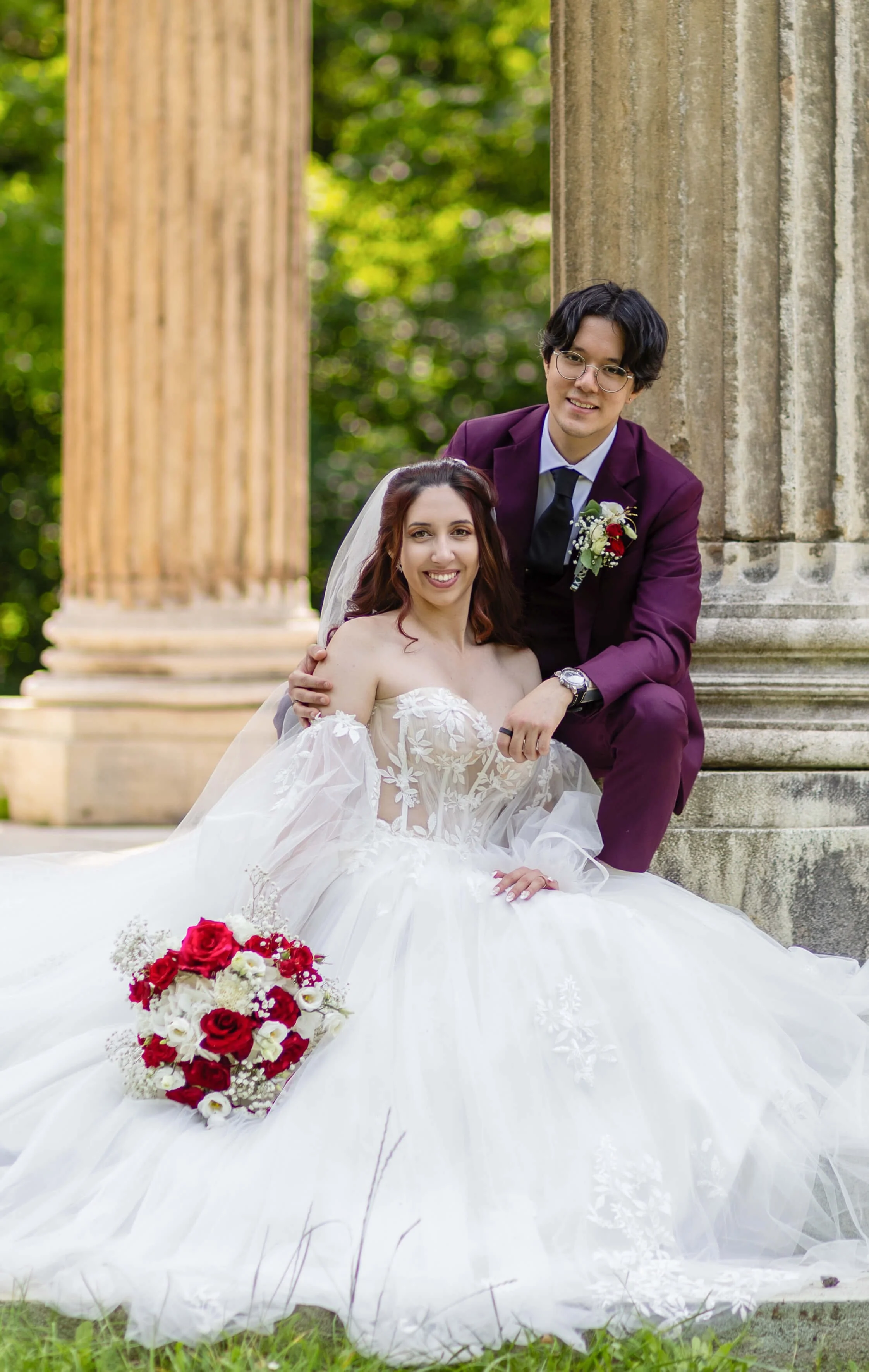 Traumhochzeit Standesamt Wien im Schlosspark Laxenburg
