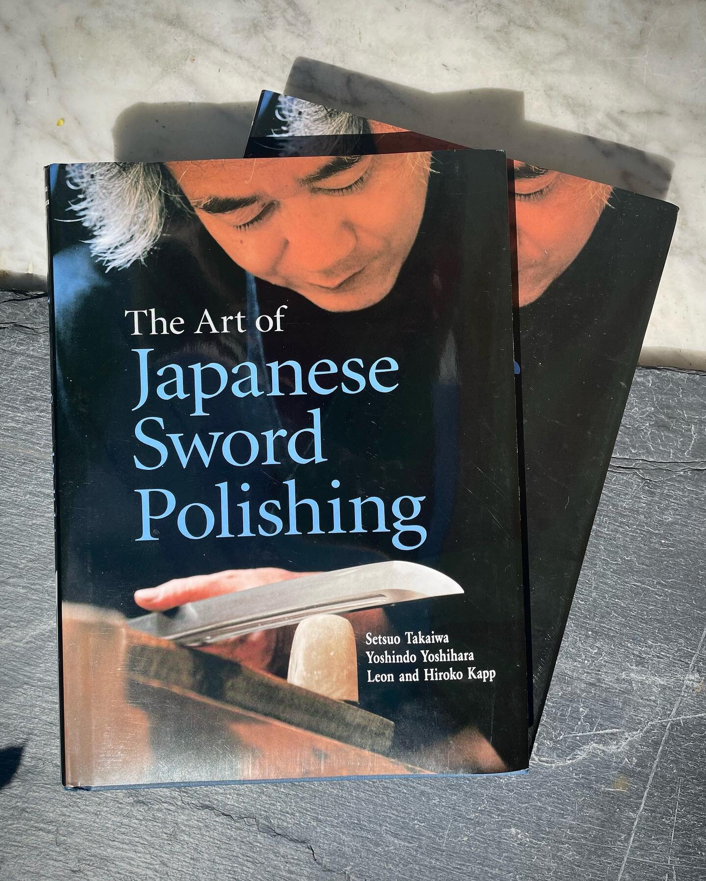 By the miracle combination of Amazon (thanks Jeff) and @barmondspecialsteels (thanks Richard) I have found myself in the possession of not one but TWO copies of the sword polishing bible &ldquo;The Art of Japanese Sword Polishing&rdquo;.

Which means