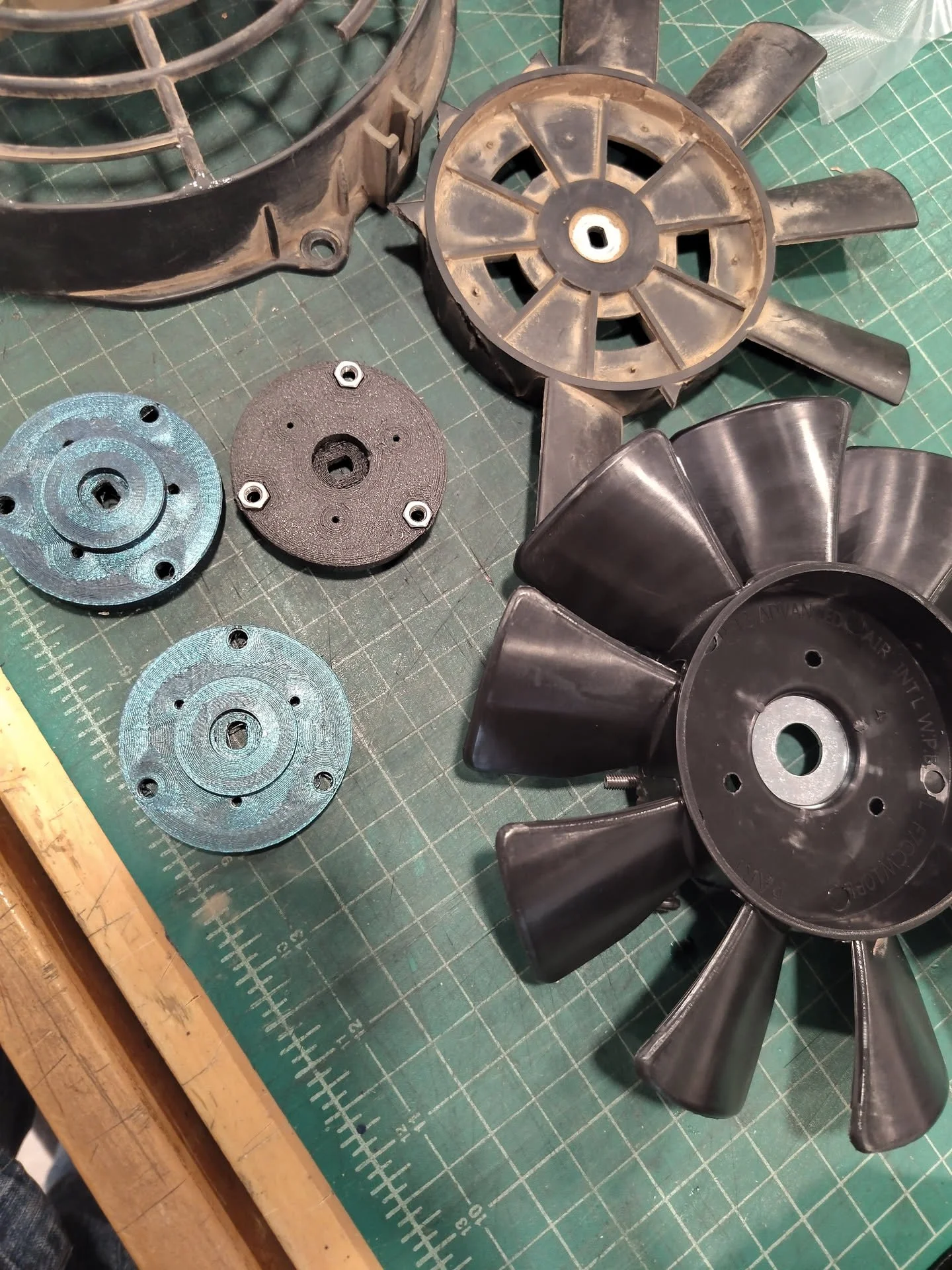 Toro equipment aux fan conversion with prototypes