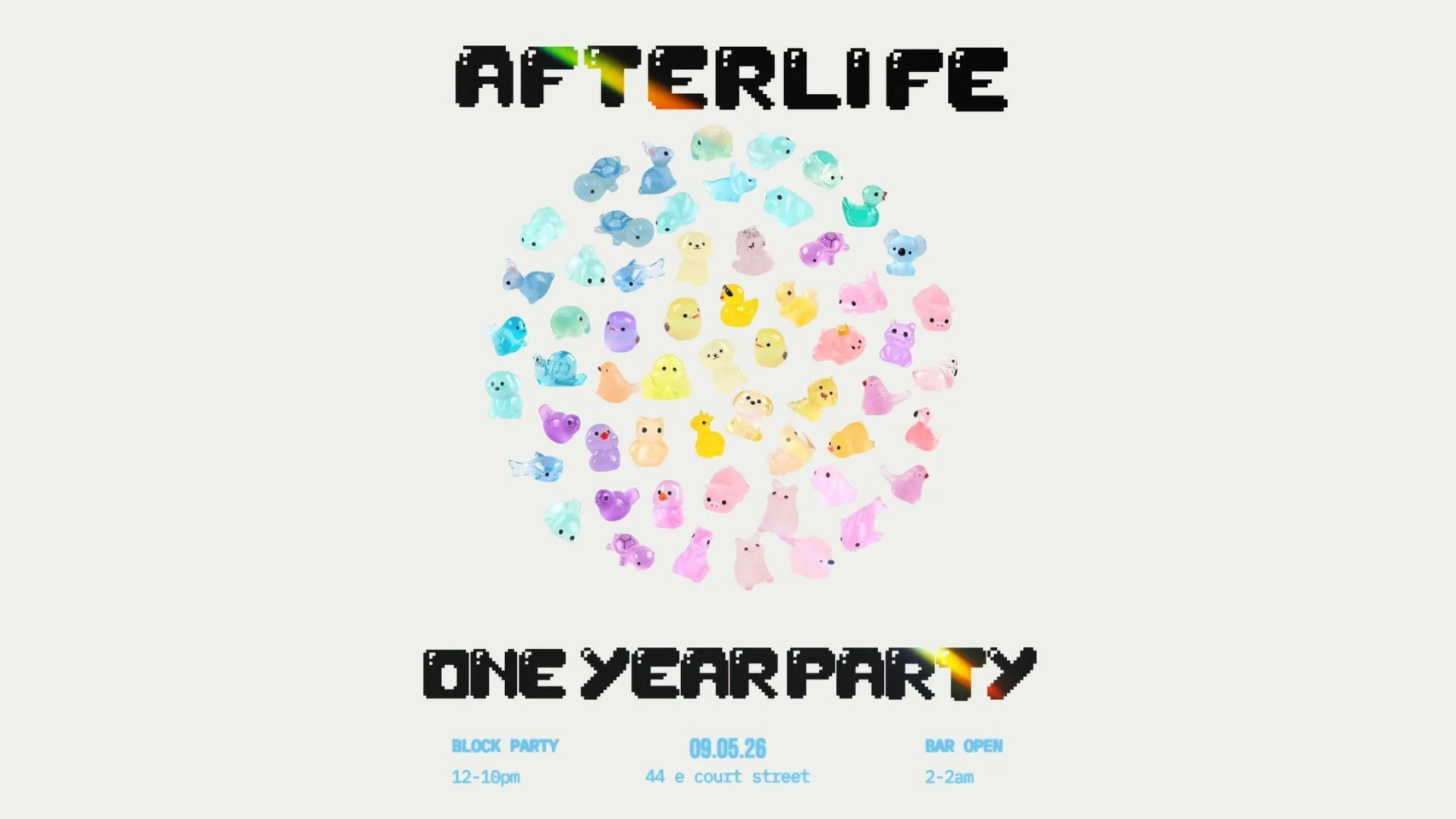 Afterlife 1 Year Block Party