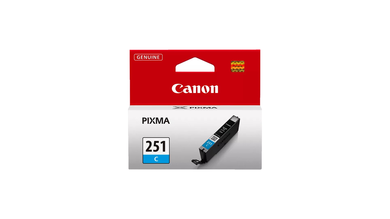 Canon 6514B001 / 6514B001AA (CLI-251) Cyan Ink Tank