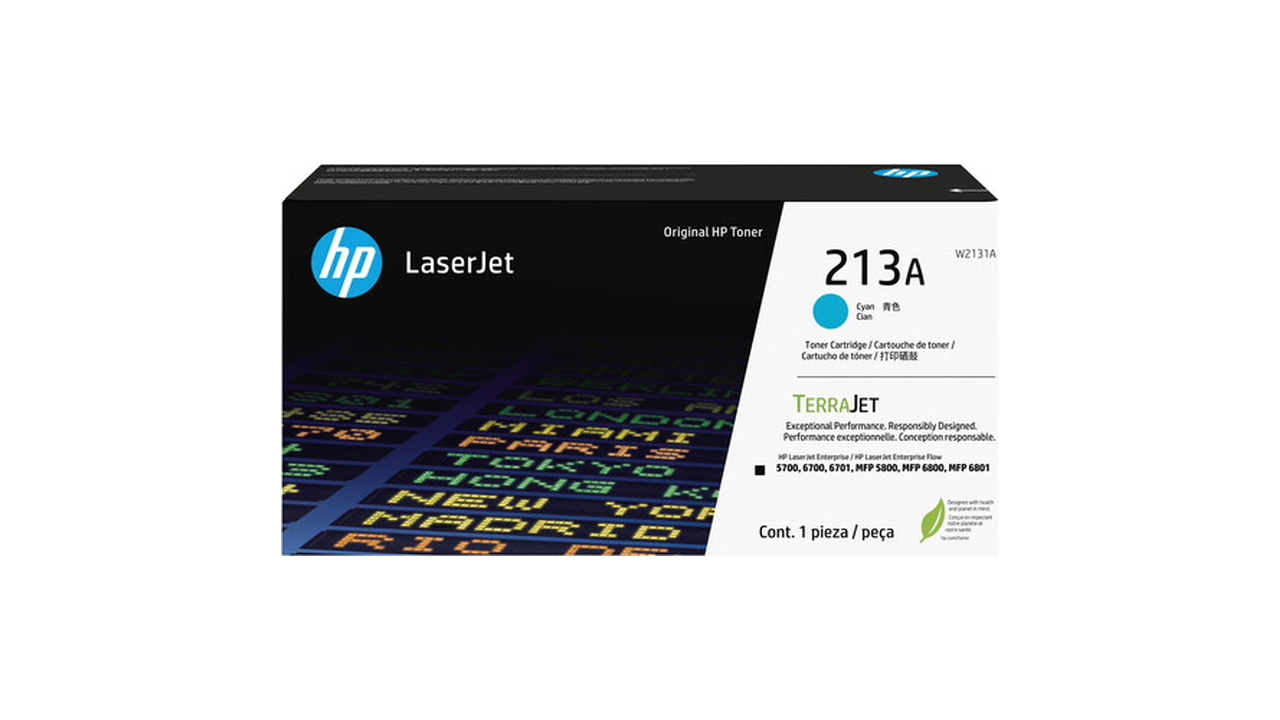 HP W2131A (213A) Cyan Toner Cartridge