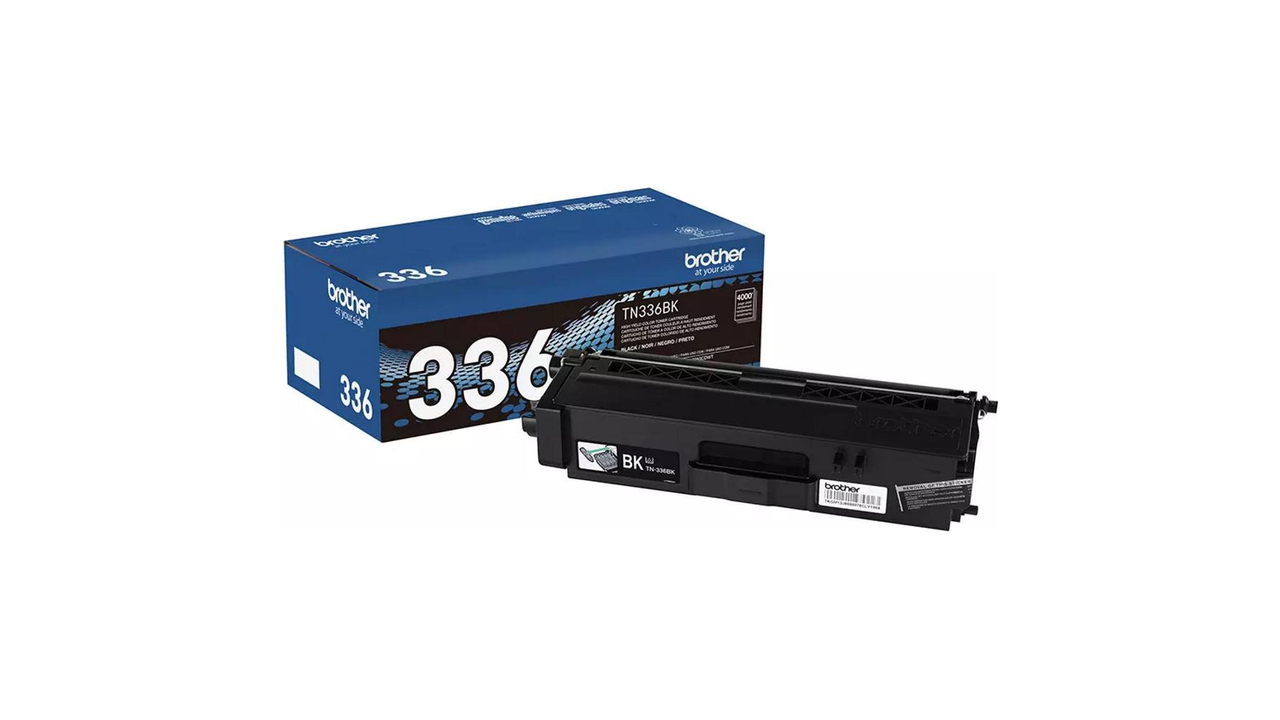 Brother TN336BK High Yield Black Toner Cartridge