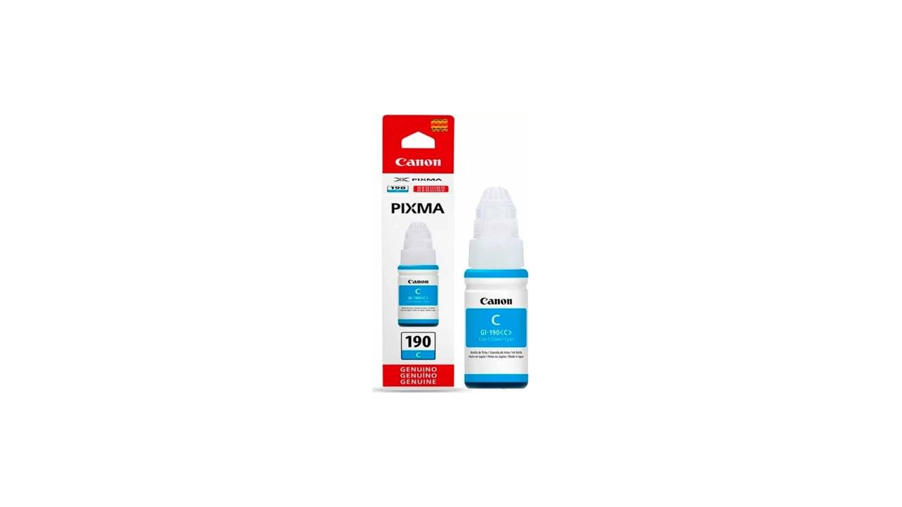 Canon 0668C001AB (GI-190) Cyan Ink Bottle 70ml