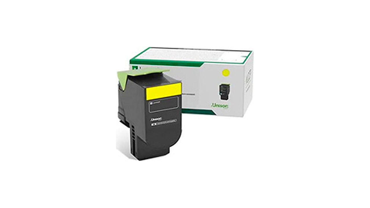 Lexmark 78C40Y0 Yellow Return Program Toner Cartridge